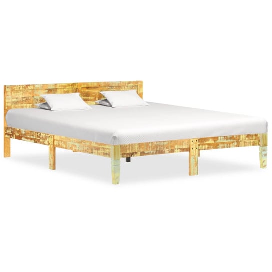 Rama łóżka brązowa, bez materaca, 160x200 vidaXL