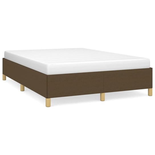 Rama łóżka - ciemny brąz, 193x143x35 cm / AAALOE Inna marka