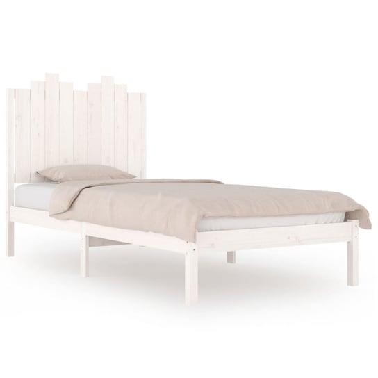 Rama łóżka drewniana 100x200 biała / AAALOE Inna marka