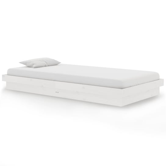 Rama łóżka drewniana 100x200 biała Inna marka