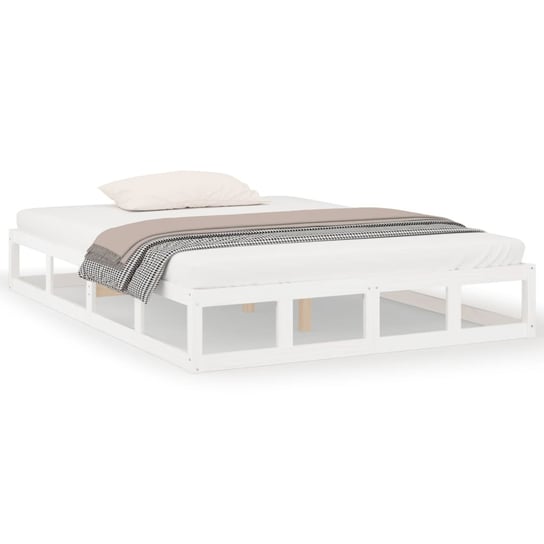 Rama łóżka drewniana 120x200 biała Inna marka