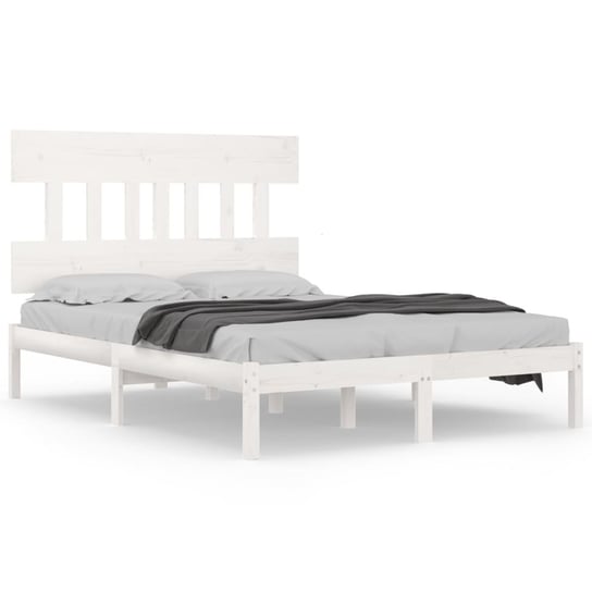 Rama łóżka drewniana sosnowa 195,5x145,5x31 cm, ko Inna marka