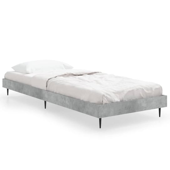 Rama łóżka drewnopochodna, 193x78x20 cm, szarość b Inna marka