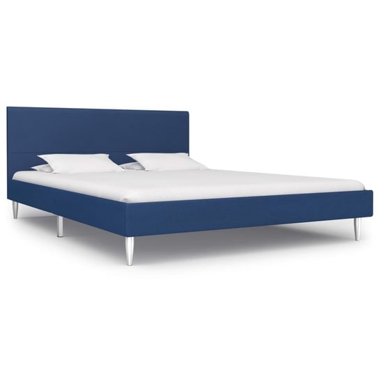 Rama łóżka klasyczna 208x145x81 cm niebieska / AAALOE Inna marka