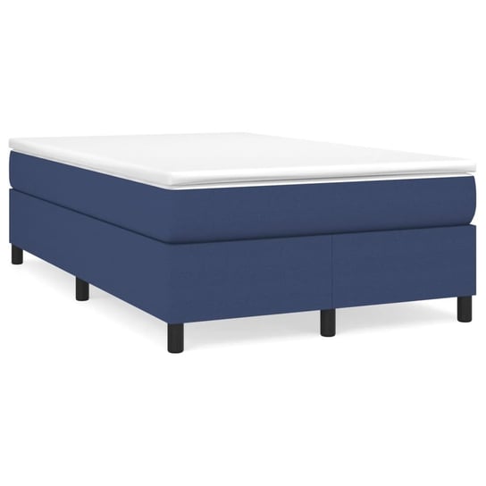 Rama łóżka kontynentalnego - niebieski, 203x120x35 Inna marka