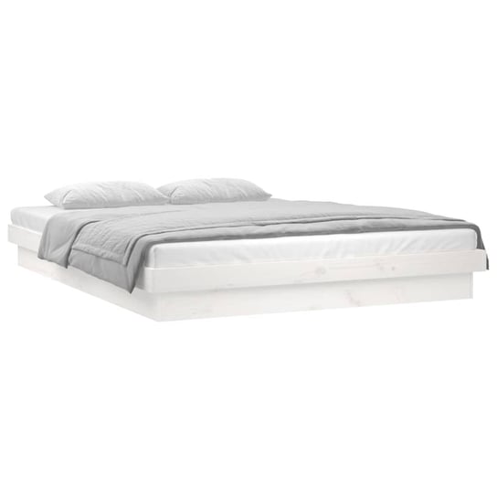 Rama łóżka LED 160x200 biała / AAALOE Inna marka