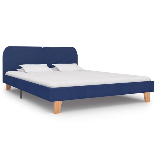Rama łóżka niebieska, 160x200 vidaXL