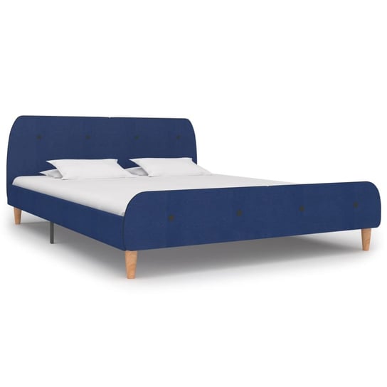 Rama łóżka niebieska, 160x200 vidaXL
