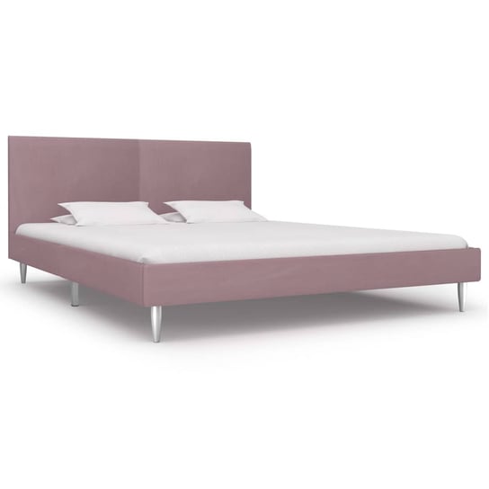 Rama łóżka różowa, 160x200 vidaXL