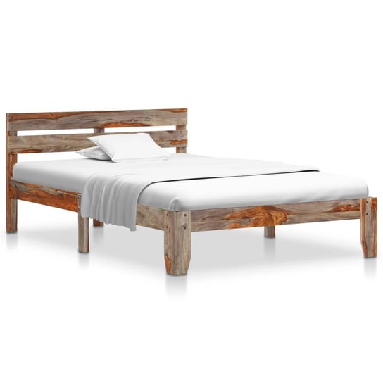 Rama łóżka z litego drewna sheesham, 120x200 vidaXL