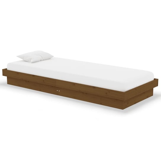 Rama łóżka z litego drewna sosnowego 75x190 cm, ko Zakito Europe