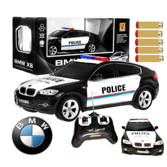 Ramiz, auto RC zdalnie sterowany radiowóz BMW x6 Policja RAMIZ