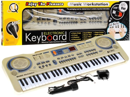 Ramiz, instrument muzyczny Keyboard, złoty RAMIZ