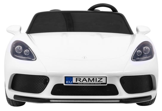 Ramiz, pojazd na akumulator - dwuosobowe Perfecta - białe RAMIZ