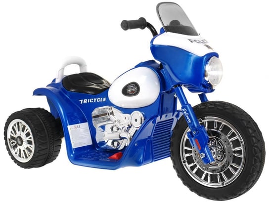 Ramiz, pojazd na akumulator Motor Chopper, niebieski RAMIZ