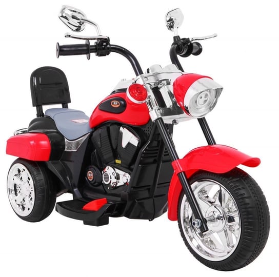 Ramiz, pojazd na akumulator Motorek Chopper Nightbike, czerwony RAMIZ