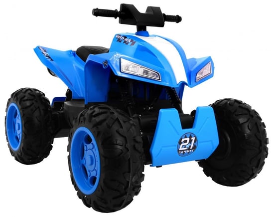 Ramiz, pojazd na akumulator Quad dla dzieci z 4 Silnikami, niebieski RAMIZ