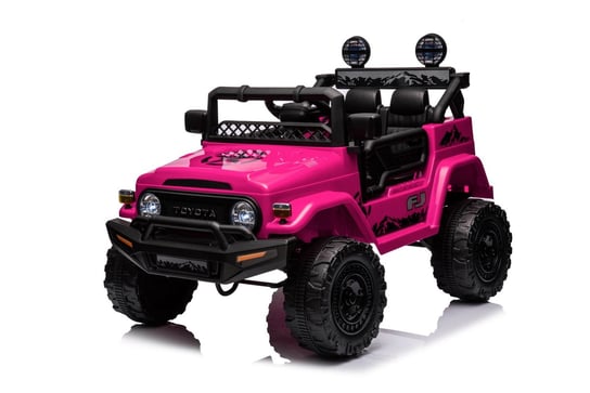 Ramiz, pojazd na akumulator Toyota Fj Cruiser Różowy RAMIZ