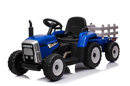 Ramiz, pojazd na akumulator Traktor z Przyczepą BLOW Niebieski RAMIZ