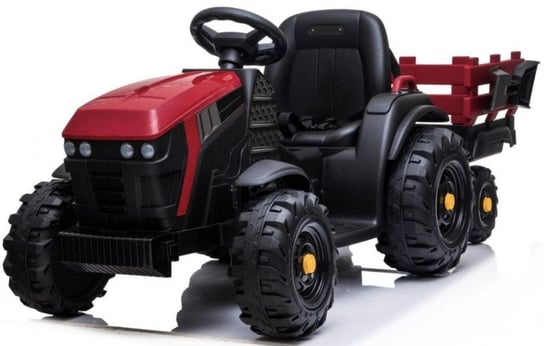 Ramiz, Traktor na akumulator Titanium Z Przyczepą Czerwony RAMIZ