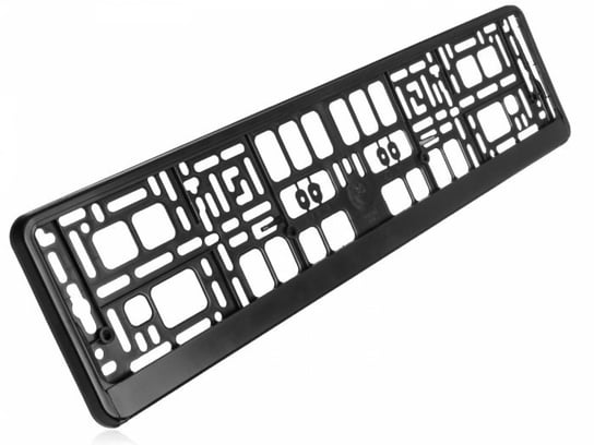 Ramka do tablicy rejestracyjnej: samochodowa (czarna, elastyczna) UTAL