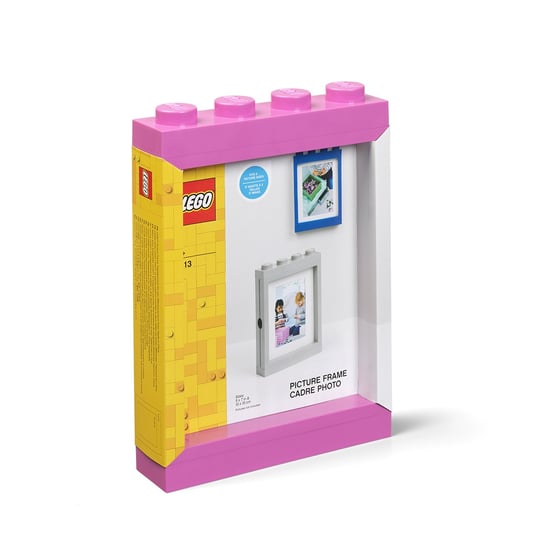 Ramka LEGO® na zdjęcia, różowa LEGO