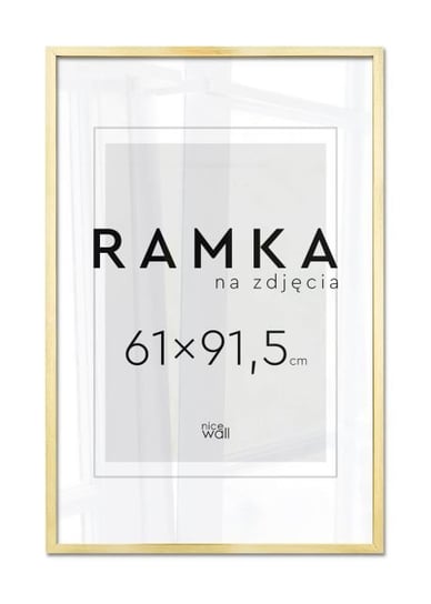 Ramka Na Zdjęcia 61X91,5 Cm Złota Inna marka