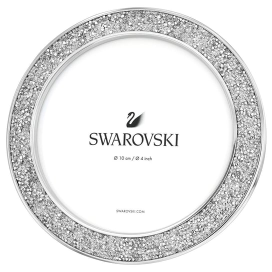 Ramka na zdjęcie, SWAROVSKI Minera Picture Fram, srebrna, 13,2x13,2x6,3 cm SWAROVSKI