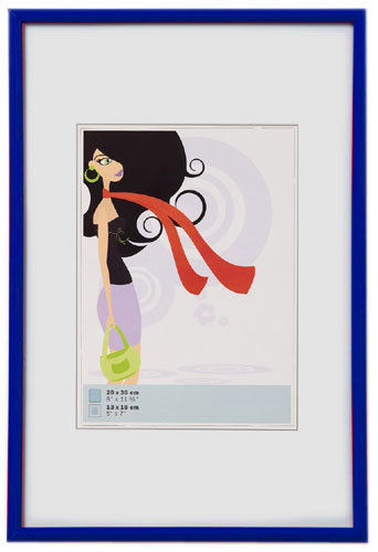 Ramka New Lifestyle 20x30 granat Foto kwiatek
