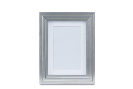 Ramka OHION srebrny / 13x18 / drewno/szkło Konsimo