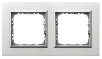 Ramka podwójna aluminium Ospel Sonata R-2RAC/35/38 OSPEL