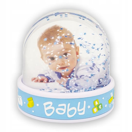 Ramka zdjęcie Kula wodna dziecięca niebieski Baby ZEP ITALIA