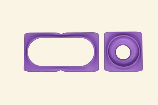 Ramki ozdobne Color Rings do Minigarden Basic S Uno  - Fioletowe Minigarden