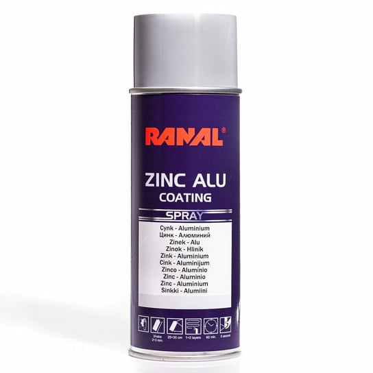Ranal Zinc Alu Coating Cynk Aluminium Podkład Epoksydowy RANAL
