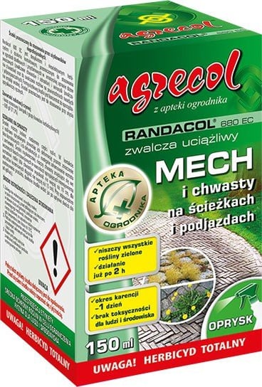 Randacol 680 EC zwalcza chwasty i mech 150 ml Agrecol Agrecol