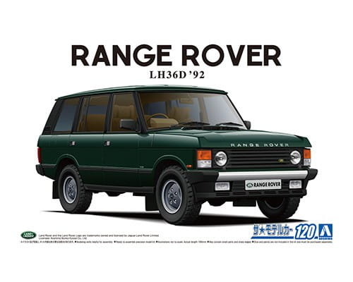 Range Rover (LH36D, 1992) 1:24 Aoshima 057964 Inny producent