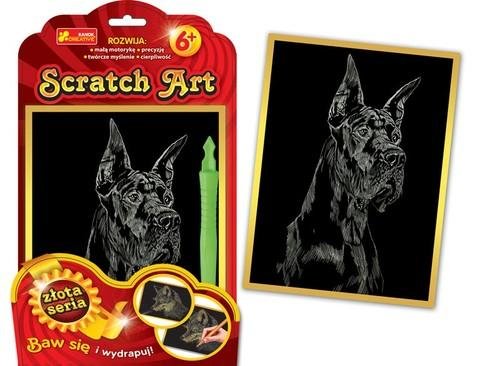 Ranok-Creative, Scratch Art, Dog angielski Ranok-Creative