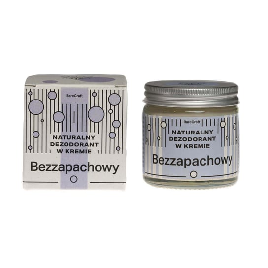 RareCraft Naturalny dezodorant w kremie Bezzapachowy - 60 ml RareCraft