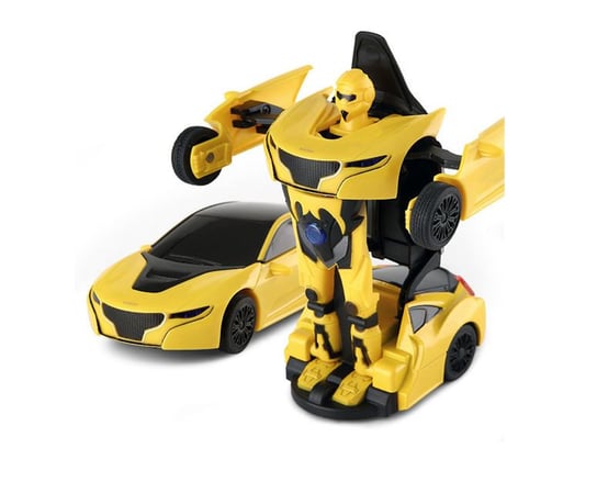 Rastar, auto Mini transformer Die Cast, 1:32 RTR, żółty Rastar