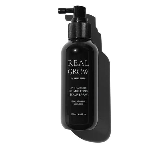 Rated Green Real Grow, Stymulujący Spray Przeciw Wypadaniu Włosów, 120ml Rated Green