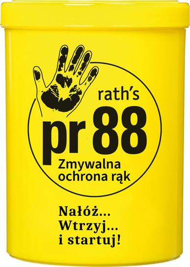 Rath’s Pr88, Krem niewidzialna rękawiczka zmywalna ochrona rąk, 1000 ml Rath's