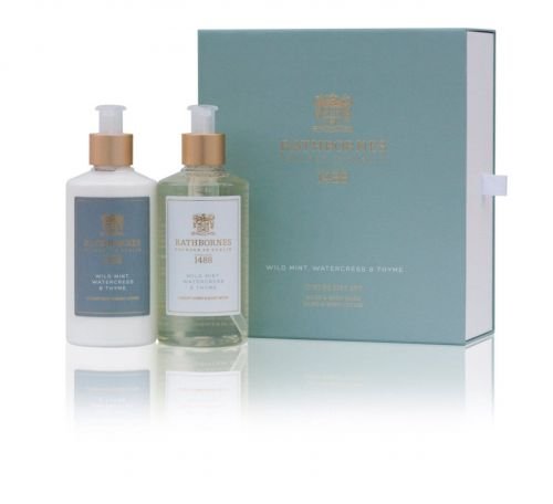 Rathbornes, Luxury Wild Mint Wash & Lotion, zestaw kosmetyków, 2 szt. Rathbornes