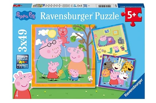 RAV puzzle 3X49 Peppa Pig 05579 TRES