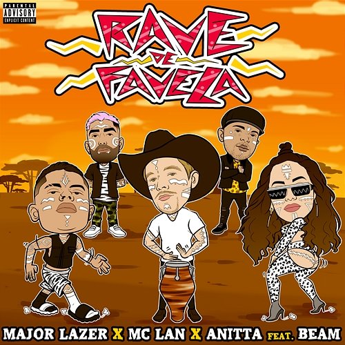 Rave de Favela Major Lazer, Mc Lan, Anitta