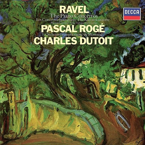 Ravel: Piano Concertos; Une barque sur l'océan; Fanfare; Menuet antique Pascal Rogé, Orchestre Symphonique de Montréal, Charles Dutoit