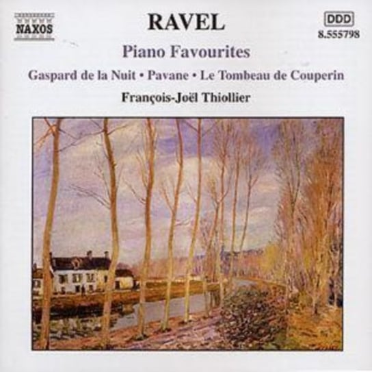 RAVEL PIANO FAVOURITES THIOLLI Thiollier Francois Joel