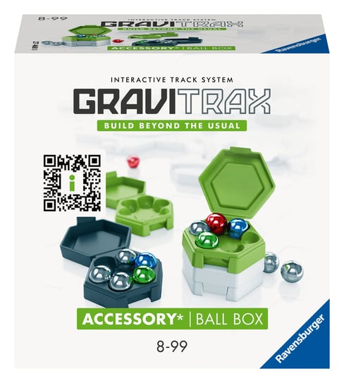 Ravensburger, Gravitrax, Box - zestaw 4 pudełek na kulki, 17 el. Gravitrax