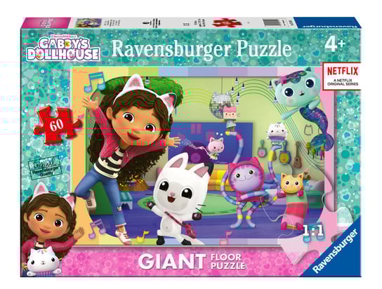 Ravensburger, puzzle 2D, Giant, Koci Domek Gabi, 60 el. Ravensburger