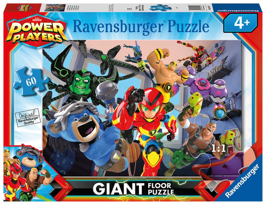 Ravensburger, puzzle 2D, Giant, Power Players, 60 el. Ravensburger