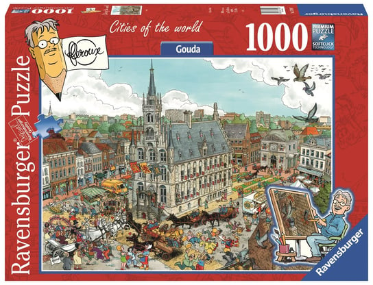 Ravensburger, puzzle 2D, Gouda, 1000 el. Ravensburger